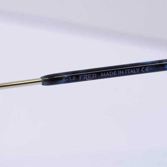 Fred FG50017U 030 Rectangle 58mm Eyeglasses - Gold - Picture 5 of 10